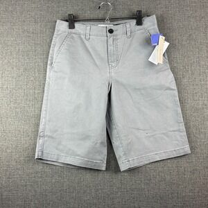 Calvin Klein Jeans Shorts Mens 18 Gray‎ Chino Stretch Casual Summer Lightweight
